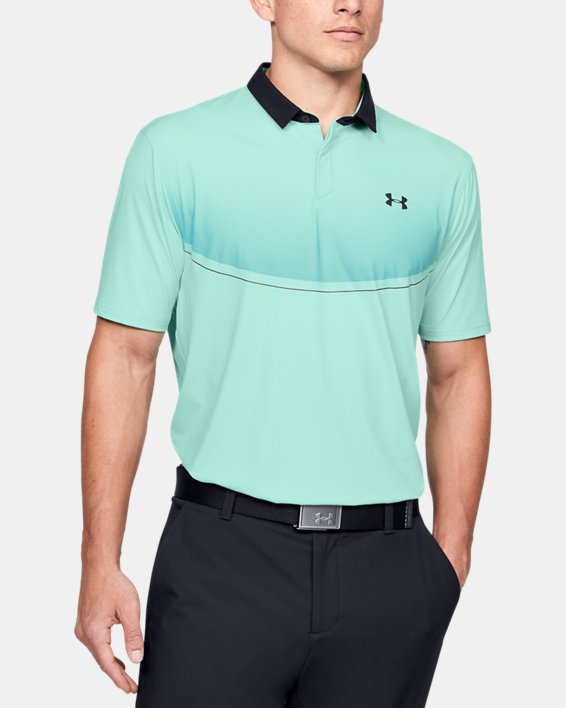 Men's UA Iso-Chill Graphic Polo in Green image number 0